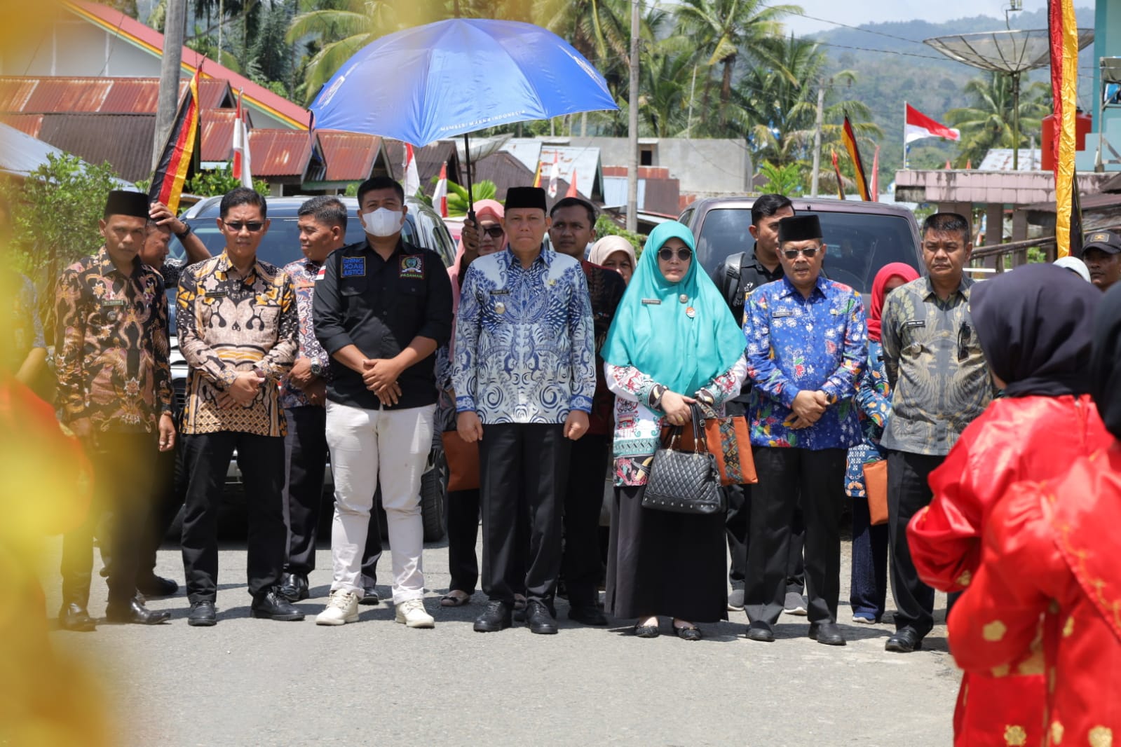 Wakil Bupati Pasaman, Sabar AS kunjungi  Nagari Simpang Tonang Selatan Kecamatan Duo Koto, Kabupaten Pasaman, Kamis (10/8/2023).